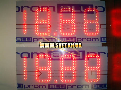 Світлодіодні табло АЗС